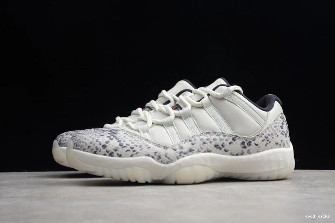 Rep Jordan Low SE Bone Snake CD6846-002 Light 11 Air 0730
